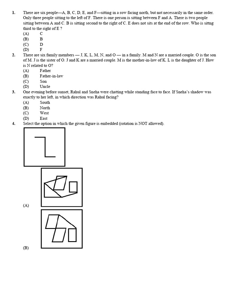 Logical Reasoning and General Knowledge Questions | PDF | Banks | Engines