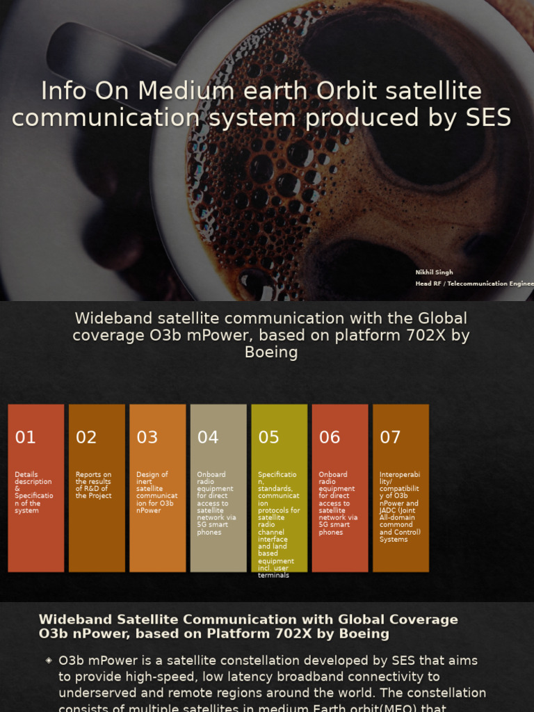 O3b mPower Satellite Communication System | PDF | Computer Network ...