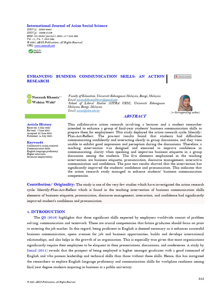 Enhancing Business Communication Skills | PDF | Human Communication ...