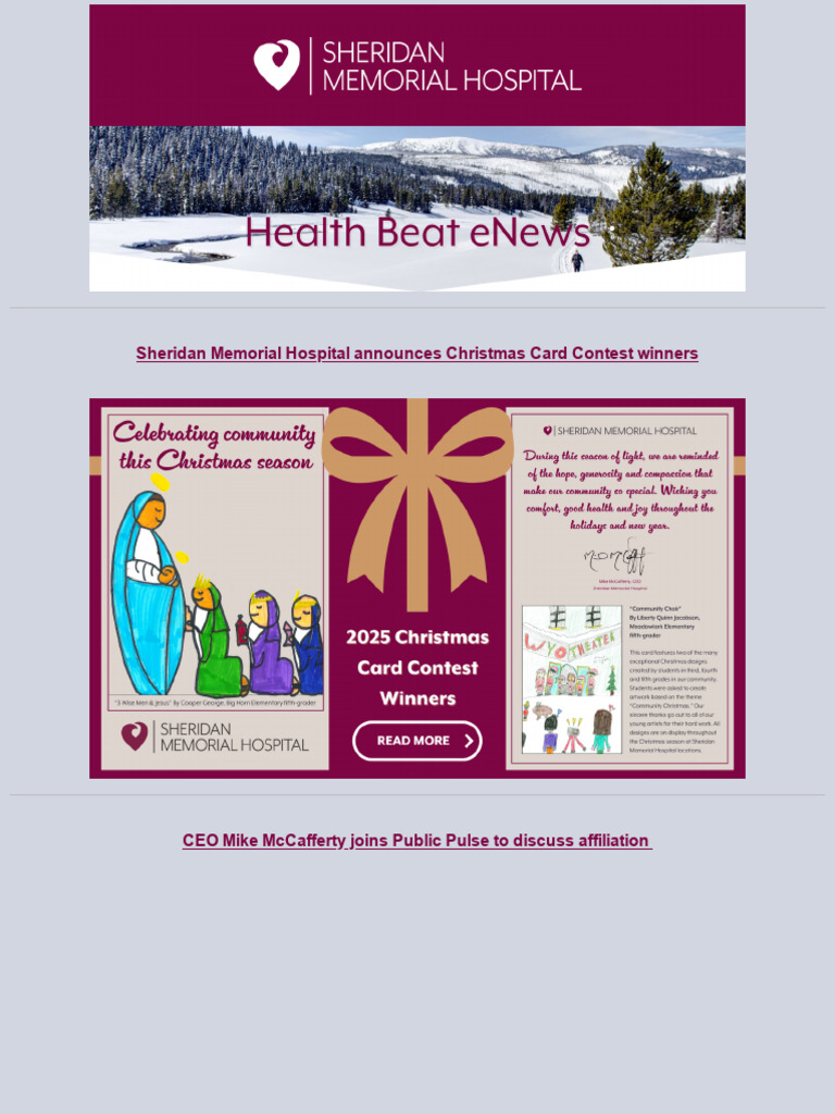 Christmas Card Contest Winners Announced | PDF