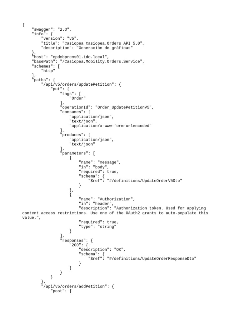 orders_V5 | PDF | Json | Integer (Computer Science)