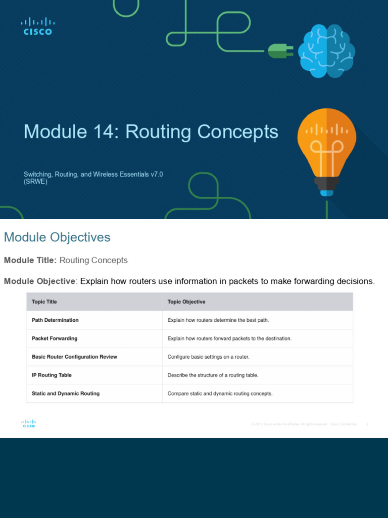 Routing Concepts and Packet Forwarding | PDF | Routing | Ip Address