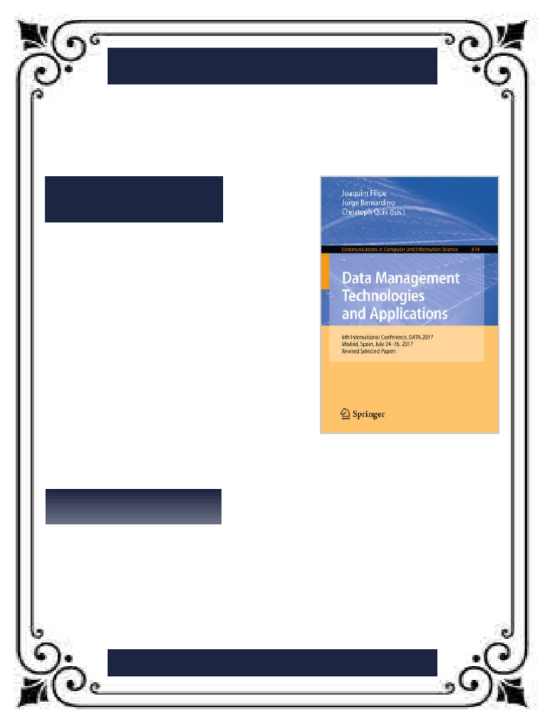 Data Management Technologies and Applications 6th International ...