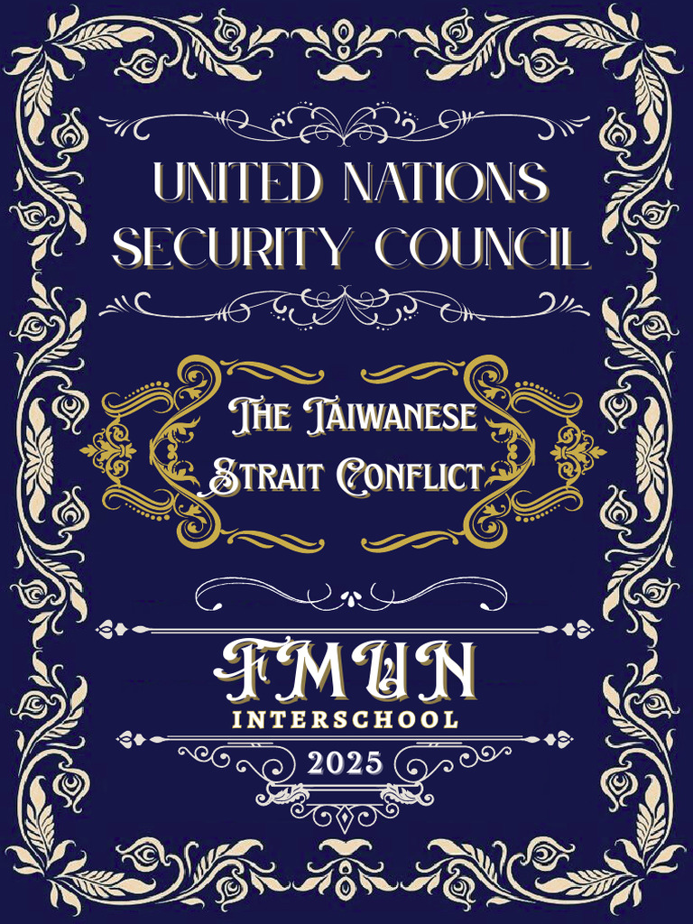 FMUN 2025: Taiwanese Strait Conflict | PDF | Taiwan | Kuomintang
