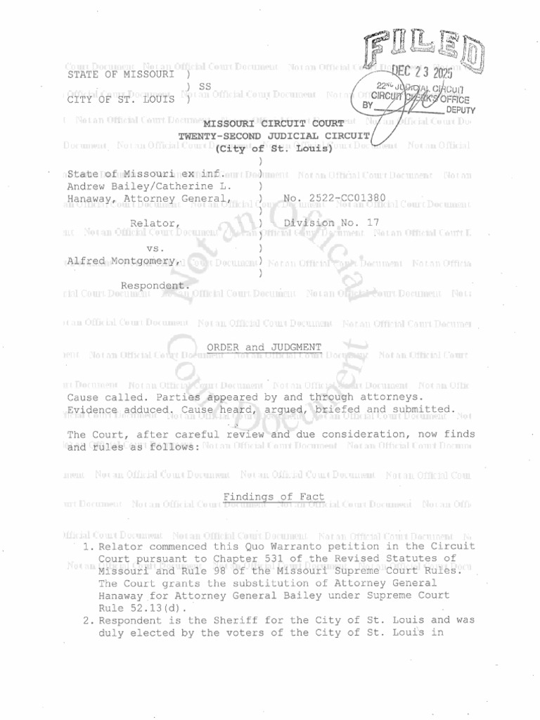 Order & Judgement | PDF