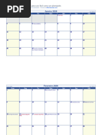 Calendario Completo 2026 Datas Comemorativas | PDF | Comemorações