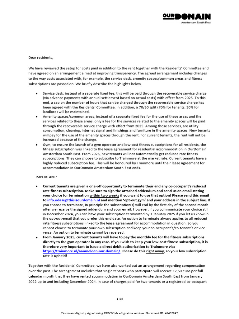 residentattachmentview.ashx | PDF | Leasehold Estate | Lease