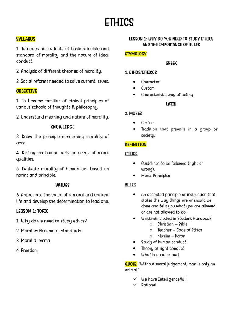 Understanding Ethics and Morality | PDF | Morality | Relativism