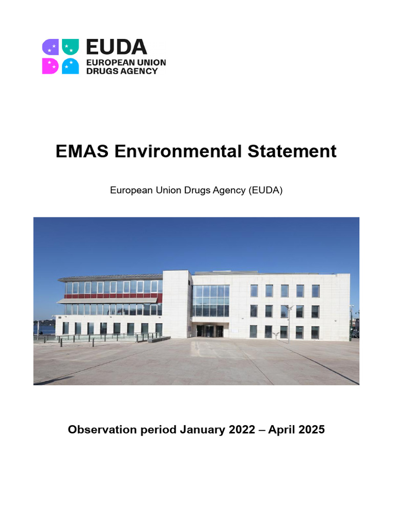 EUDA Environmental Statement 2025 | PDF