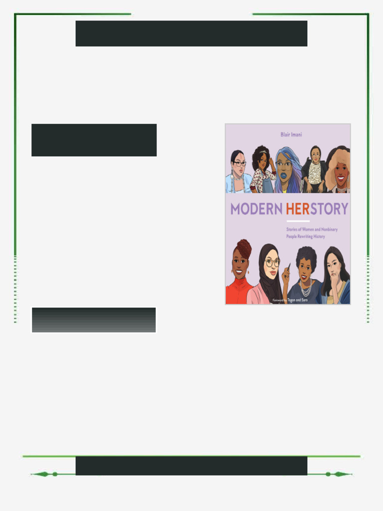 Modern HERstory stories of women and nonbinary people rewriting history ...