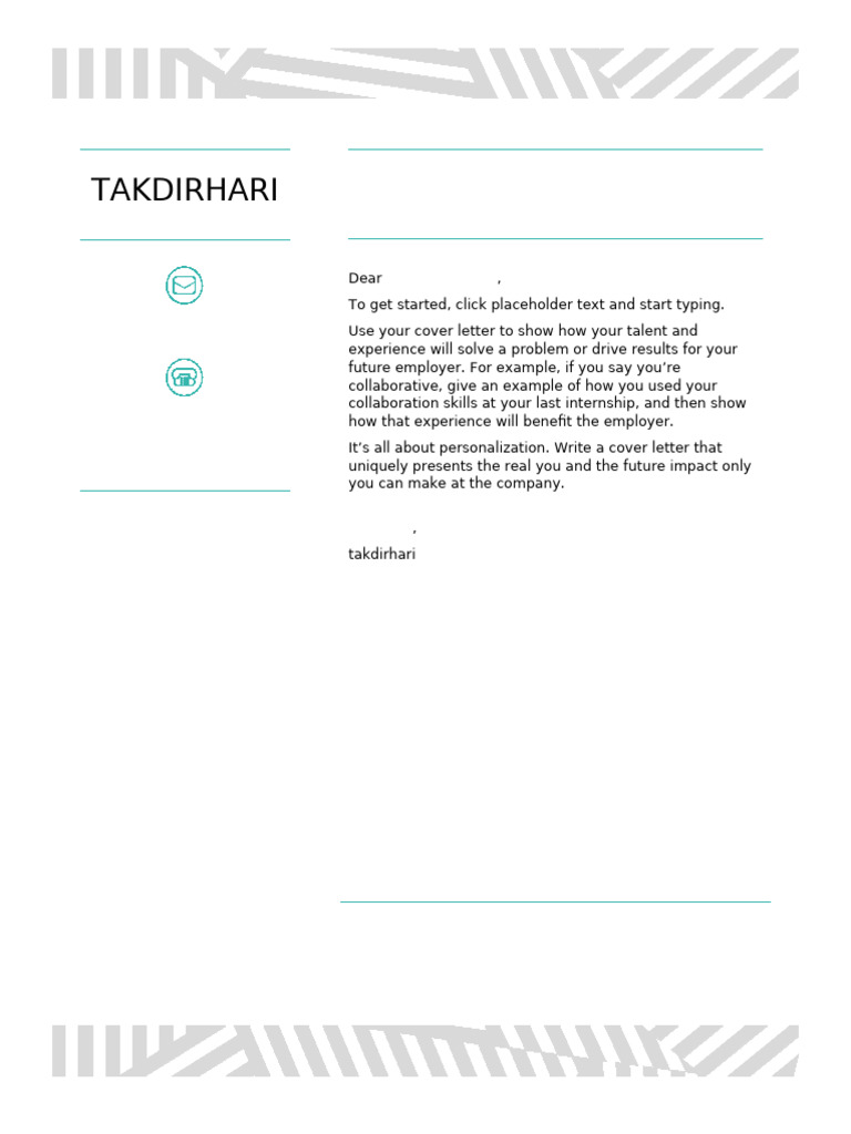 Crafting a Personalized Cover Letter | PDF