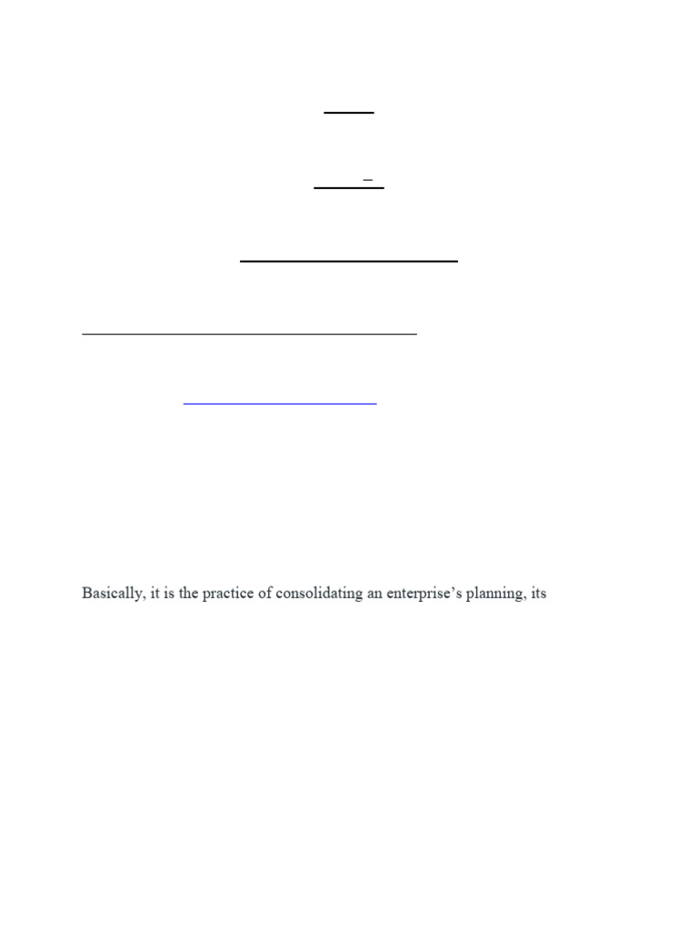 Understanding ERP Systems and Technologies | PDF | Data Warehouse ...