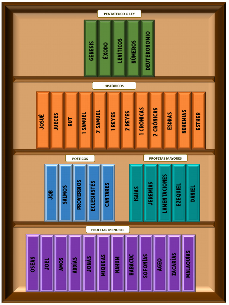 Libros de la Biblia: Clasificación y Tipos | PDF | Doce profetas ...