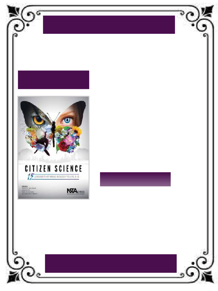 Citizen Science 15 Lessons That Bring Biology to Life 6 12 1st Edition ...