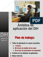 DIH - Ámbitos de aplicación