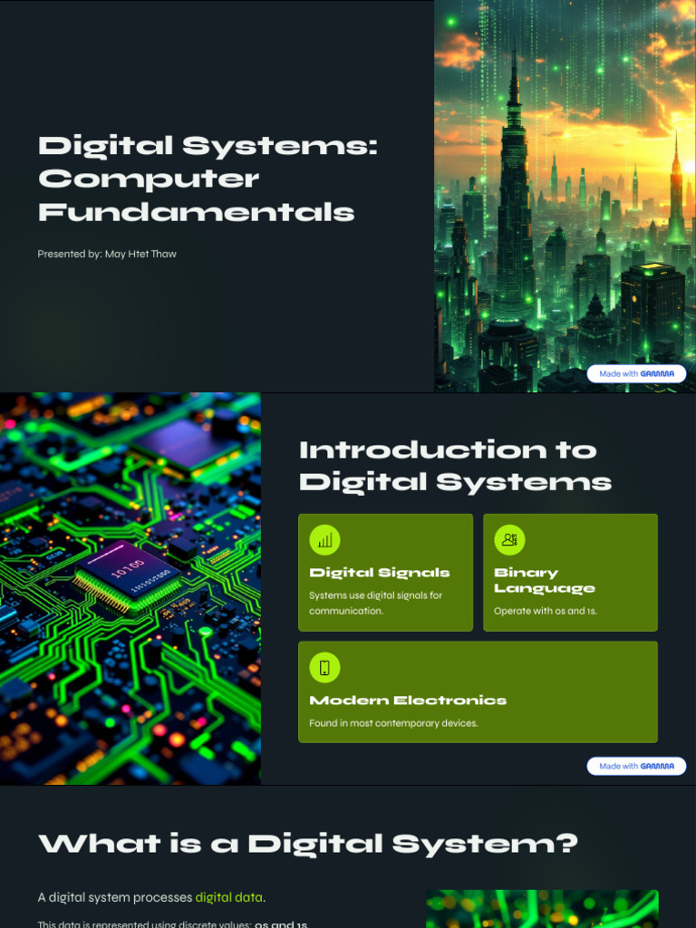 Presented by Mayhtetthaw | PDF | Digital Electronics | Central ...