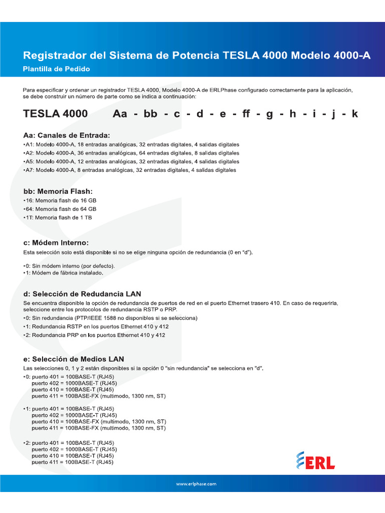 Tesla 4000 Config | PDF