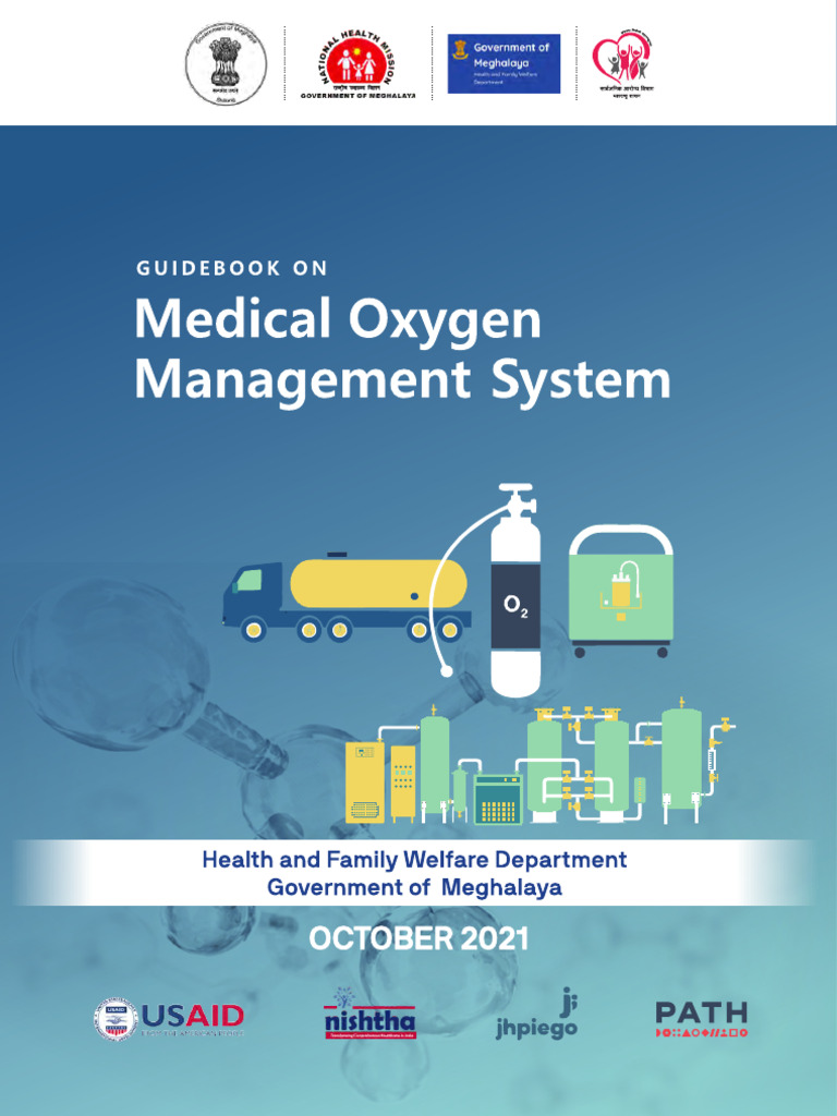 Guidebook On Medical Oxygen Management System Meghalaya Med Res | PDF