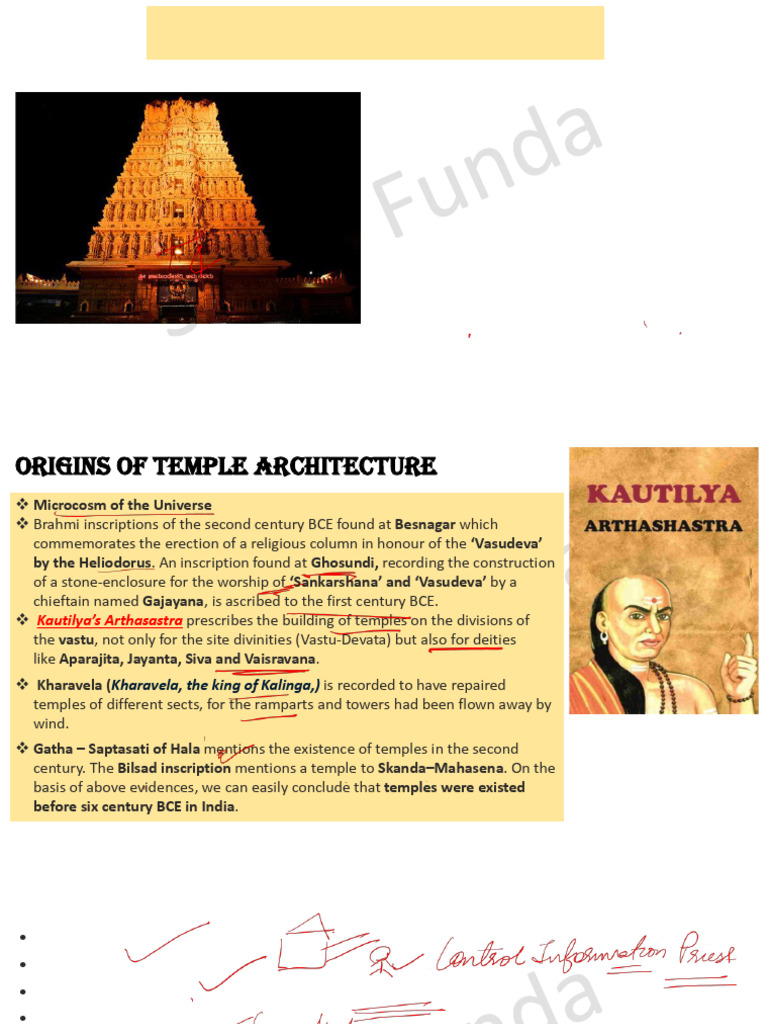 Indian Temple Architecture Overview | PDF | Indian Religions