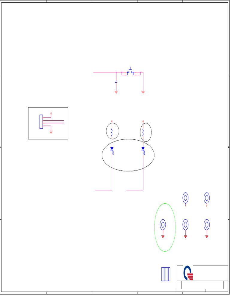 Schéma de connexion PWR/LED Quanta | PDF