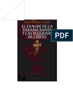 Juan Eslava Galan - El Fraude d La Sabana Santa y Las Reliquias de Cristo