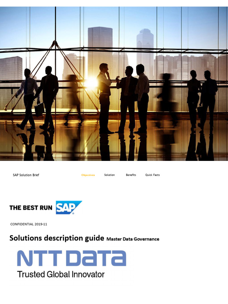 Master Data Governance with SAP Solutions | PDF | Cloud Computing ...