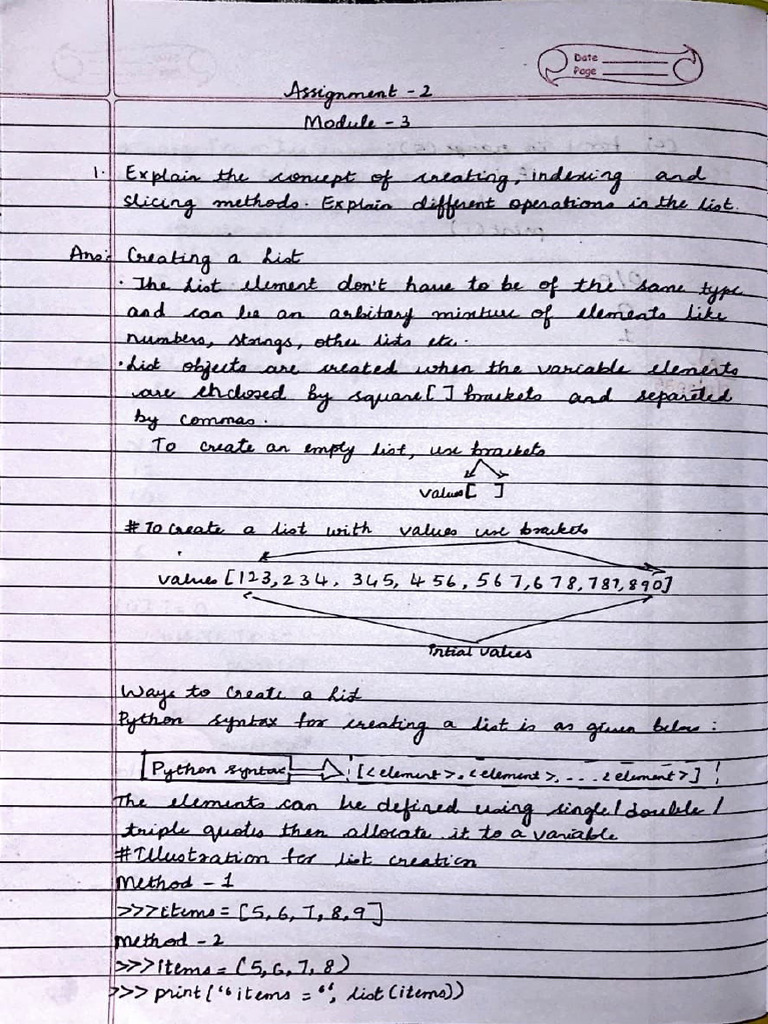 Python Assignment 2 Module 3 | PDF