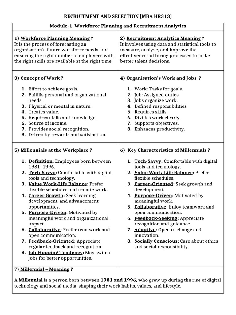 RECRUITMENT AND SELECTION | PDF | Recruitment | Human Resources
