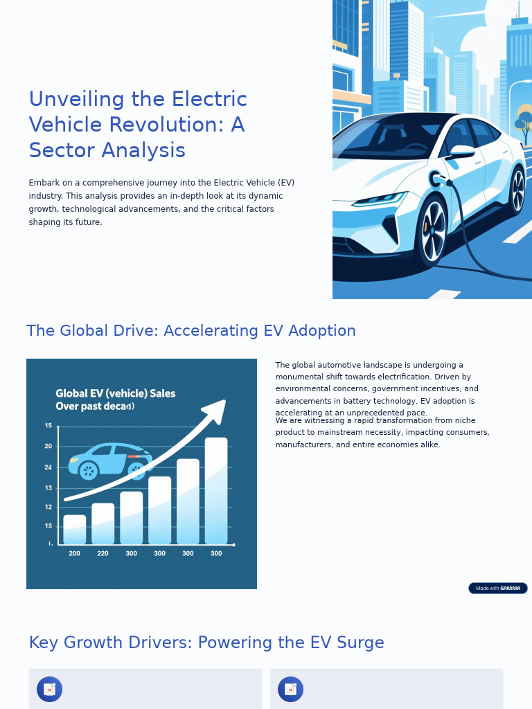 Unveiling the Electric Vehicle Revolution a Sector Analysis | PDF ...