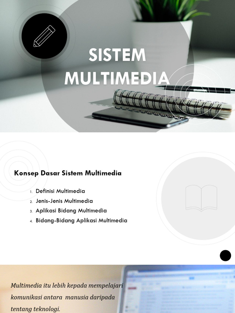 Pertemuan 1 - Konsep Dasar Sistem Multimedia | PDF