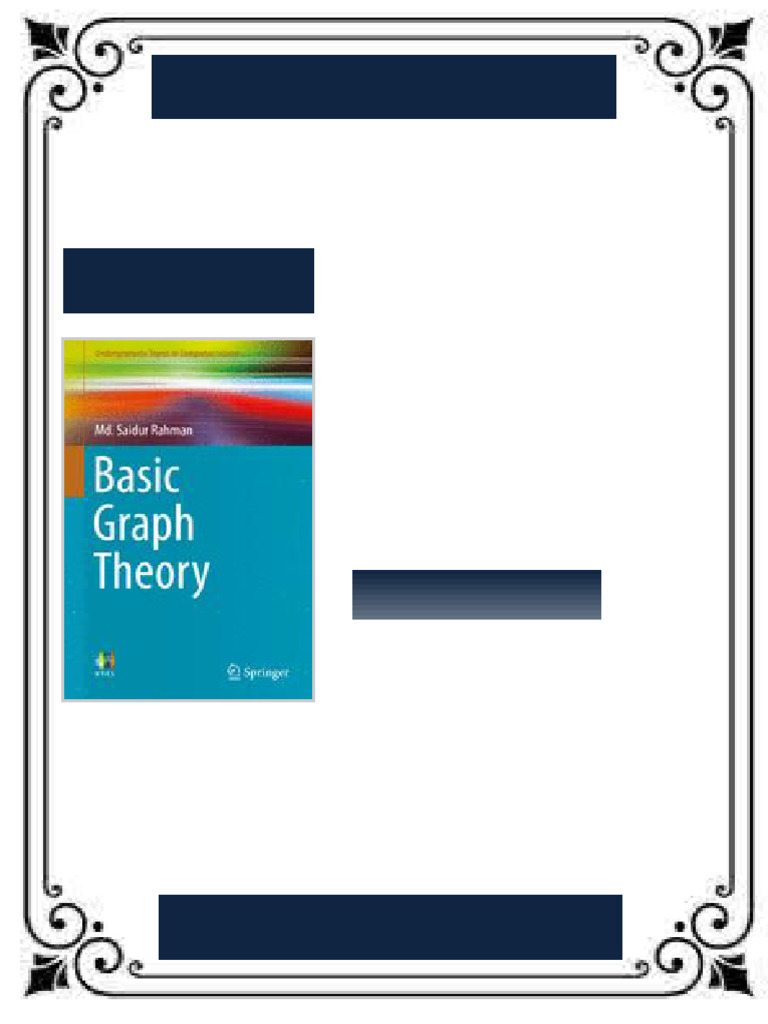 Basic Graph Theory 1st Edition Md. Saidur Rahman (Auth.) eBook digital ...