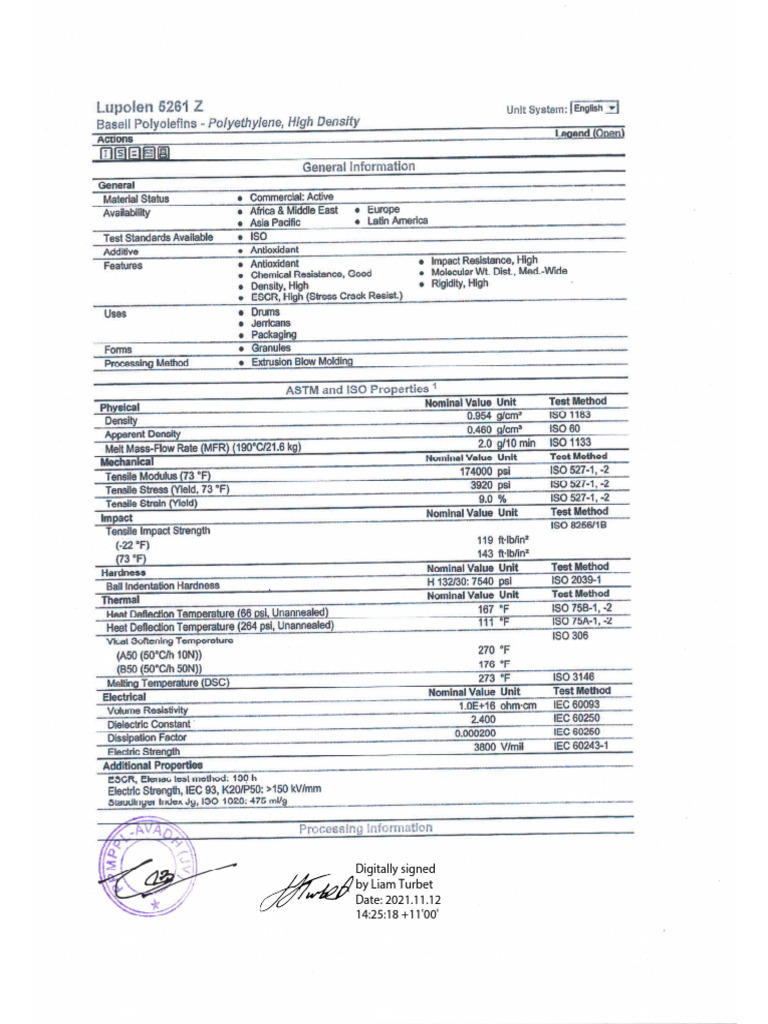 Specification Dowel (Signed) | PDF