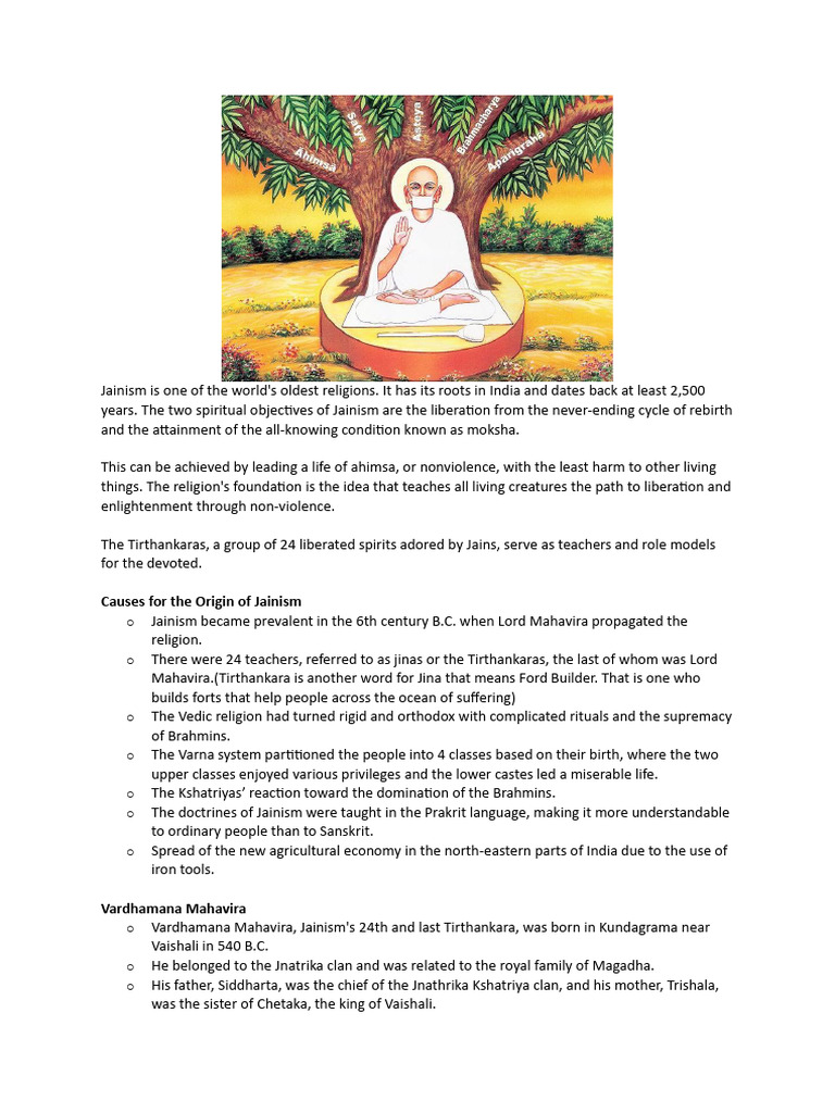 Overview of Jainism and Its Teachings | PDF | Ashoka | Ahimsa