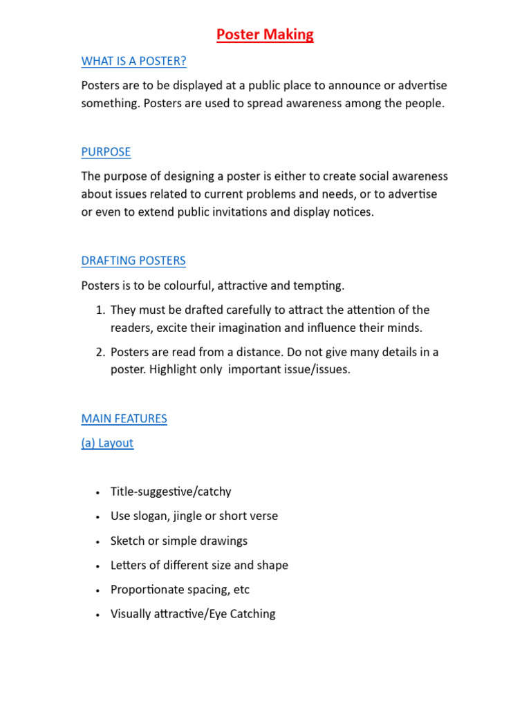 Effective Poster Design Guide | PDF