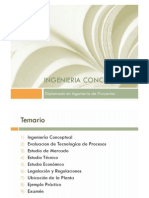 Diplomado Proyectos Presentacion Tema 1 - Ingeniería Conceptual