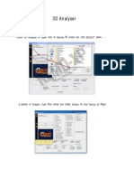 3D Analyser Guide