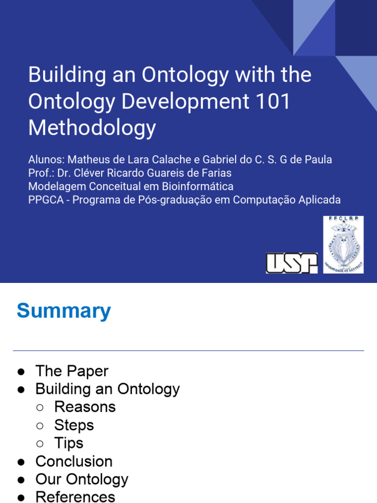 Building Ontologies: A Step-by-Step Guide | PDF | Ontology (Information ...