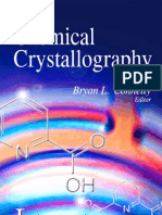 Chemical Crystallography (2010)