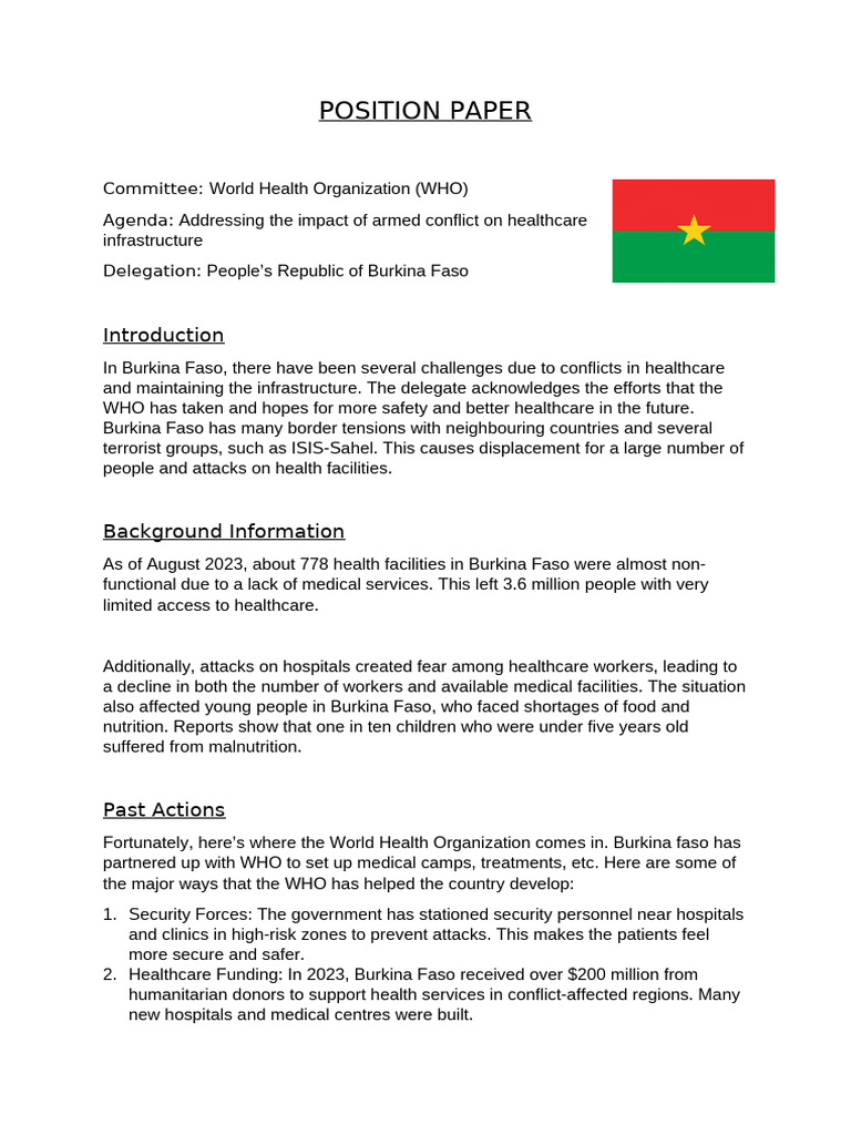 Position Paper | PDF