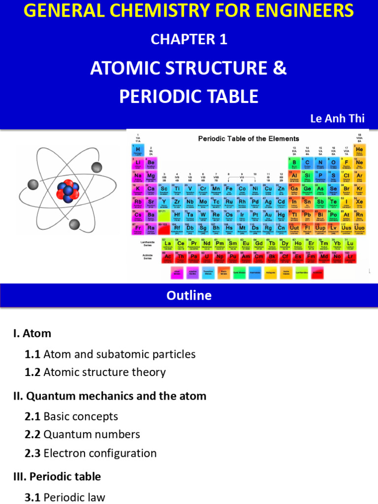 Atomic Structure and Quantum Mechanics | PDF | Atomic Orbital | Atoms