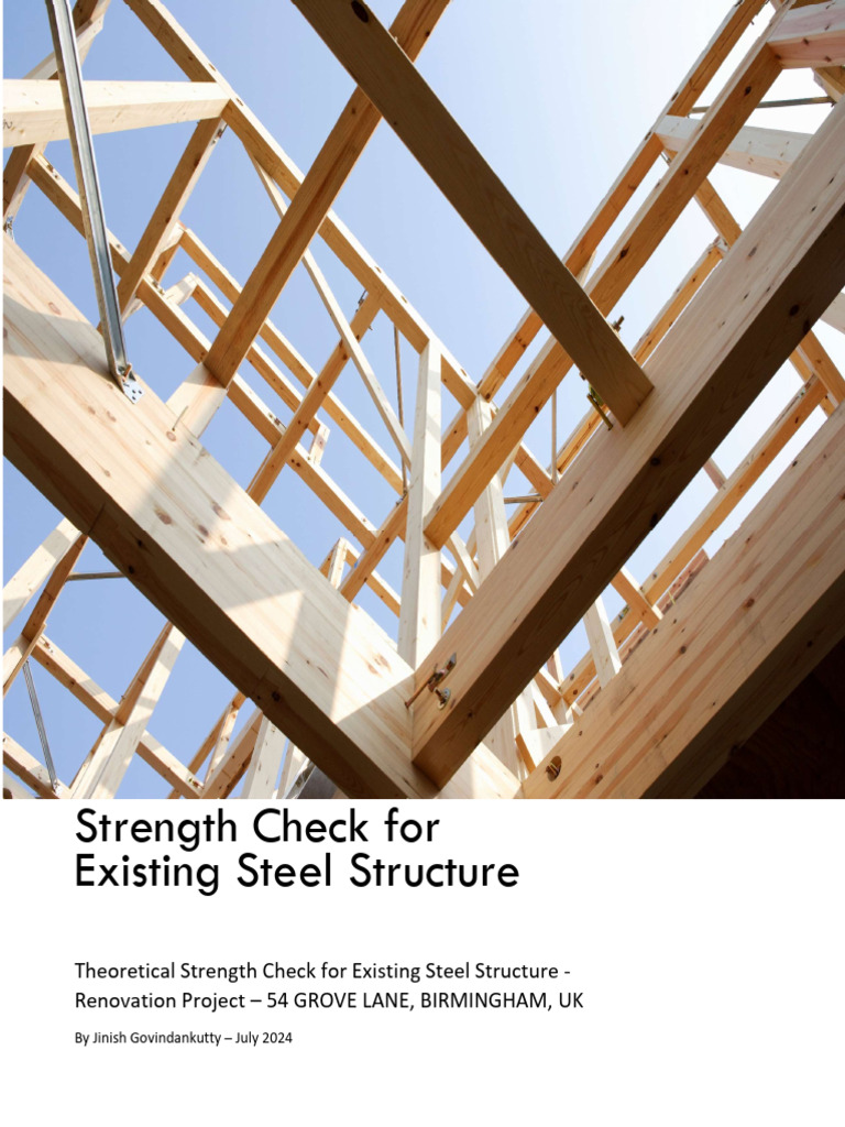 Steel Structure Strength Check Guide | PDF | Strength Of Materials ...