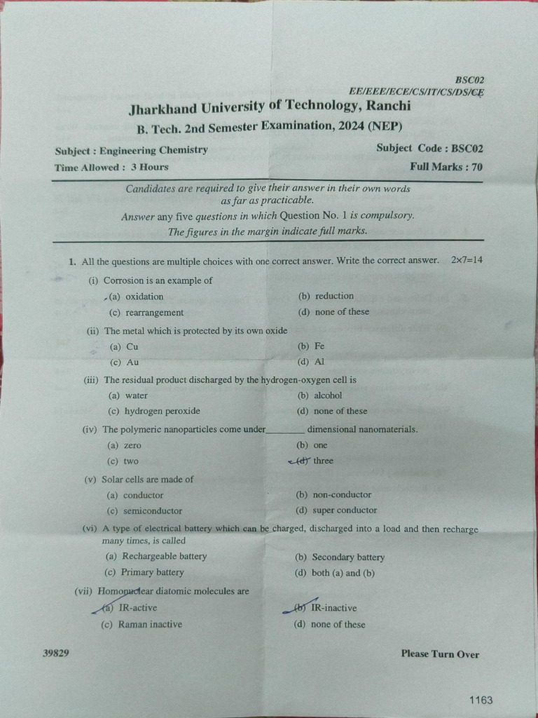 End Sem Sem - 2 | PDF