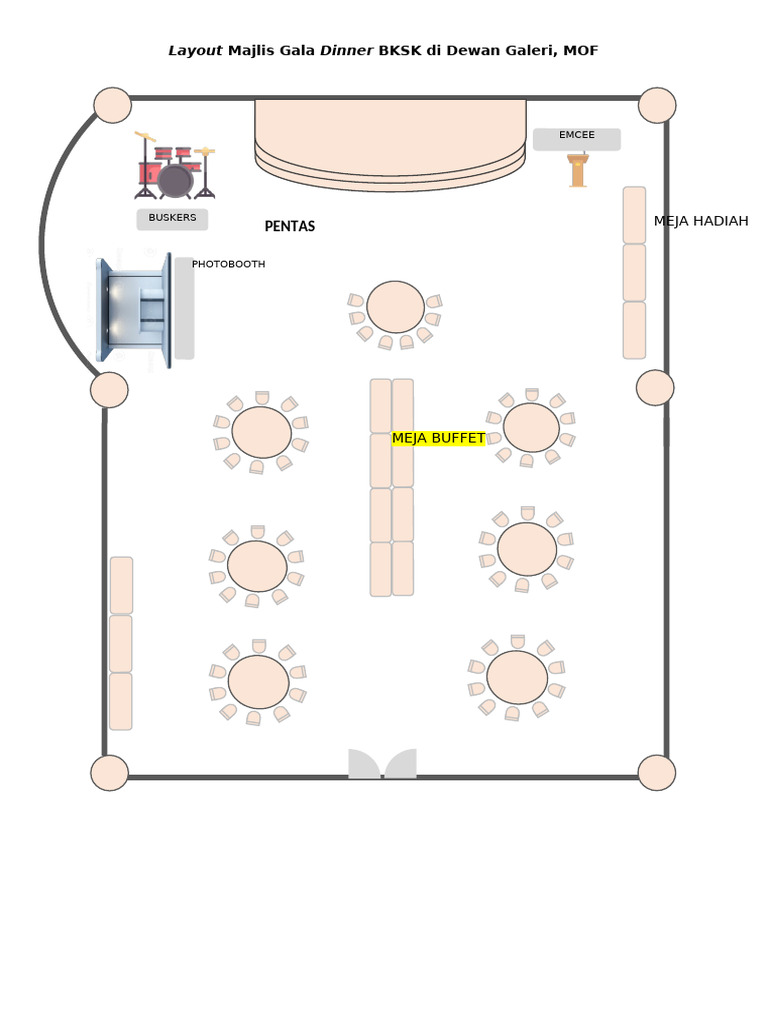 Layout Gala Dinner BKSK 2026 | PDF