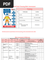Angle Grinder Risk Assessment Guide | PDF | Risk | Hazards