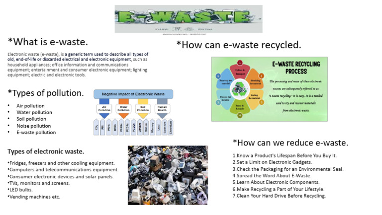 Understanding E-Waste and Its Impact | PDF