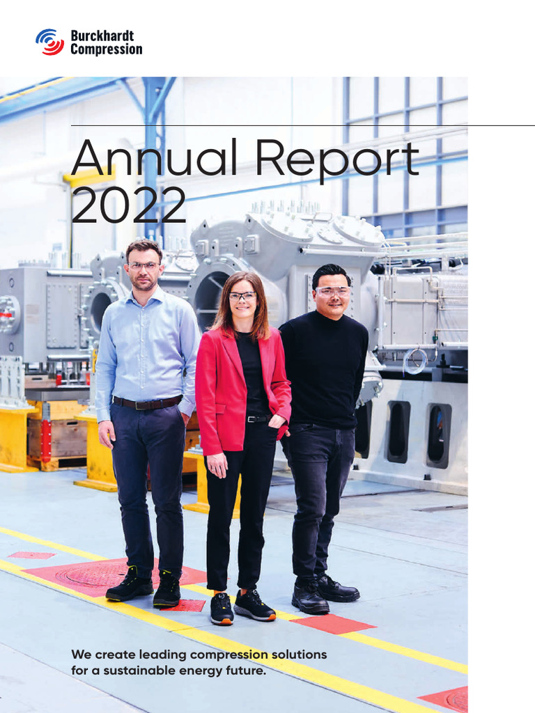 Burckhardt Compression 2022 Annual Report | PDF | Sustainable Energy ...