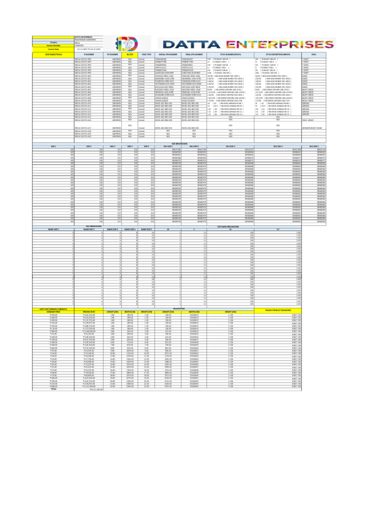 Invoice Datta Ent | PDF | South Asia | Hegemony
