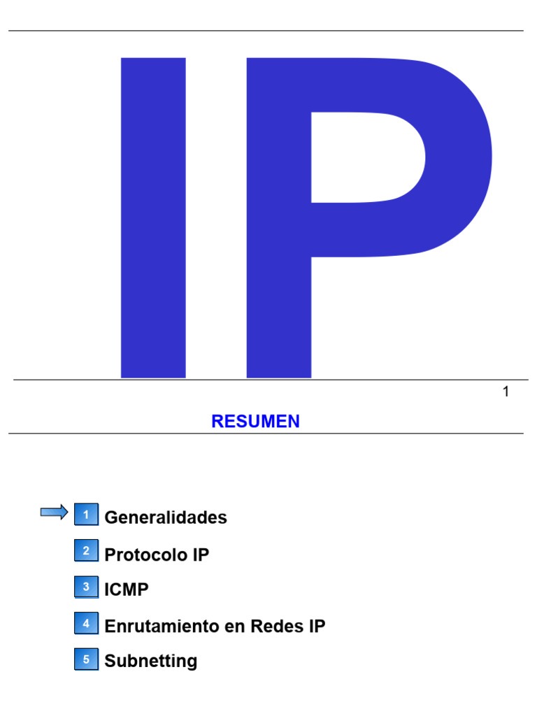 Protocolo IP: Estructura y Funciones | PDF | Protocolos de internet ...