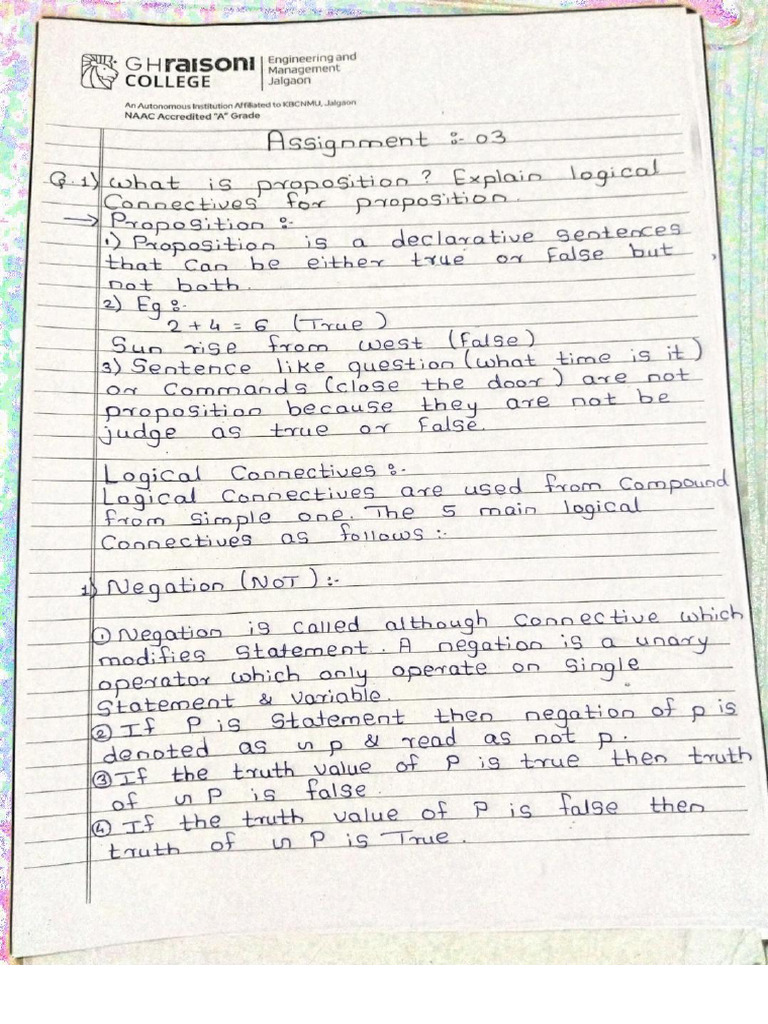 DMGT Assignment 3 & 5 | PDF