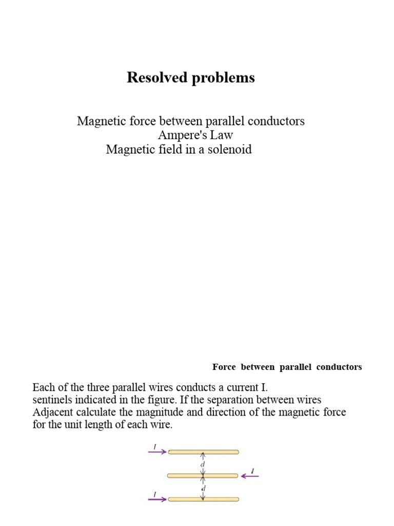 Magnetic Forces and Ampere's Law Explained | PDF | Magnetic Field | Force